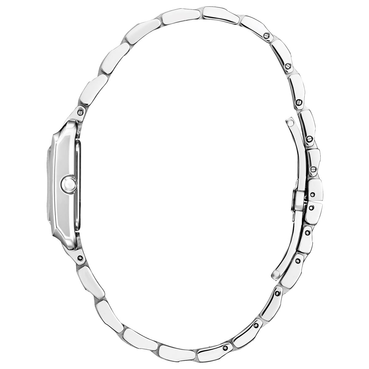 Citizen Bianca Womens Watch with White Mother of Pearl Dial and Stainless Steel Bracelet (eco-drive movement)