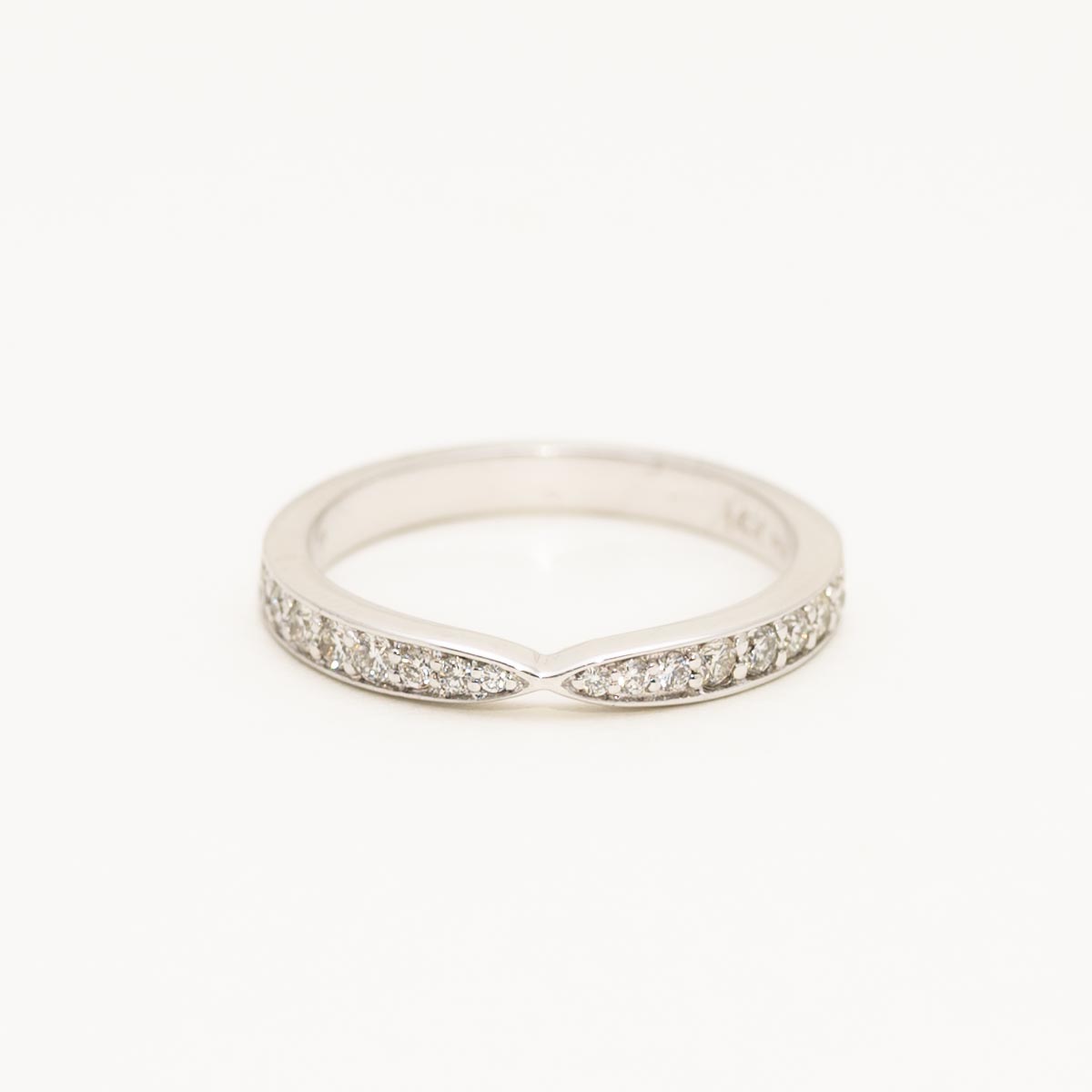 Diamond Wedding Band in 14kt White Gold (1/4ct tw)