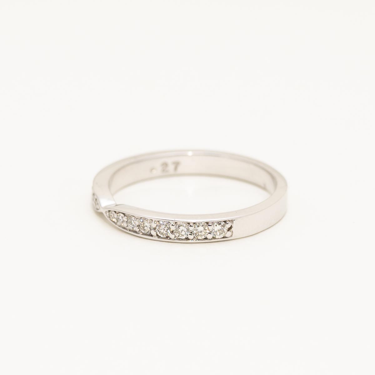 Diamond Wedding Band in 14kt White Gold (1/4ct tw)