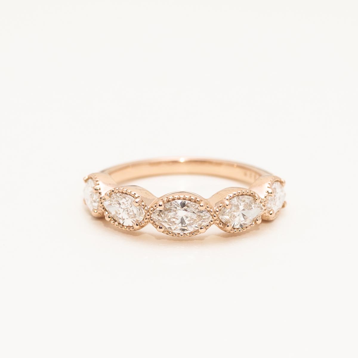 Marquise Diamond Band in 14kt Rose Gold (1 1/5ct tw)