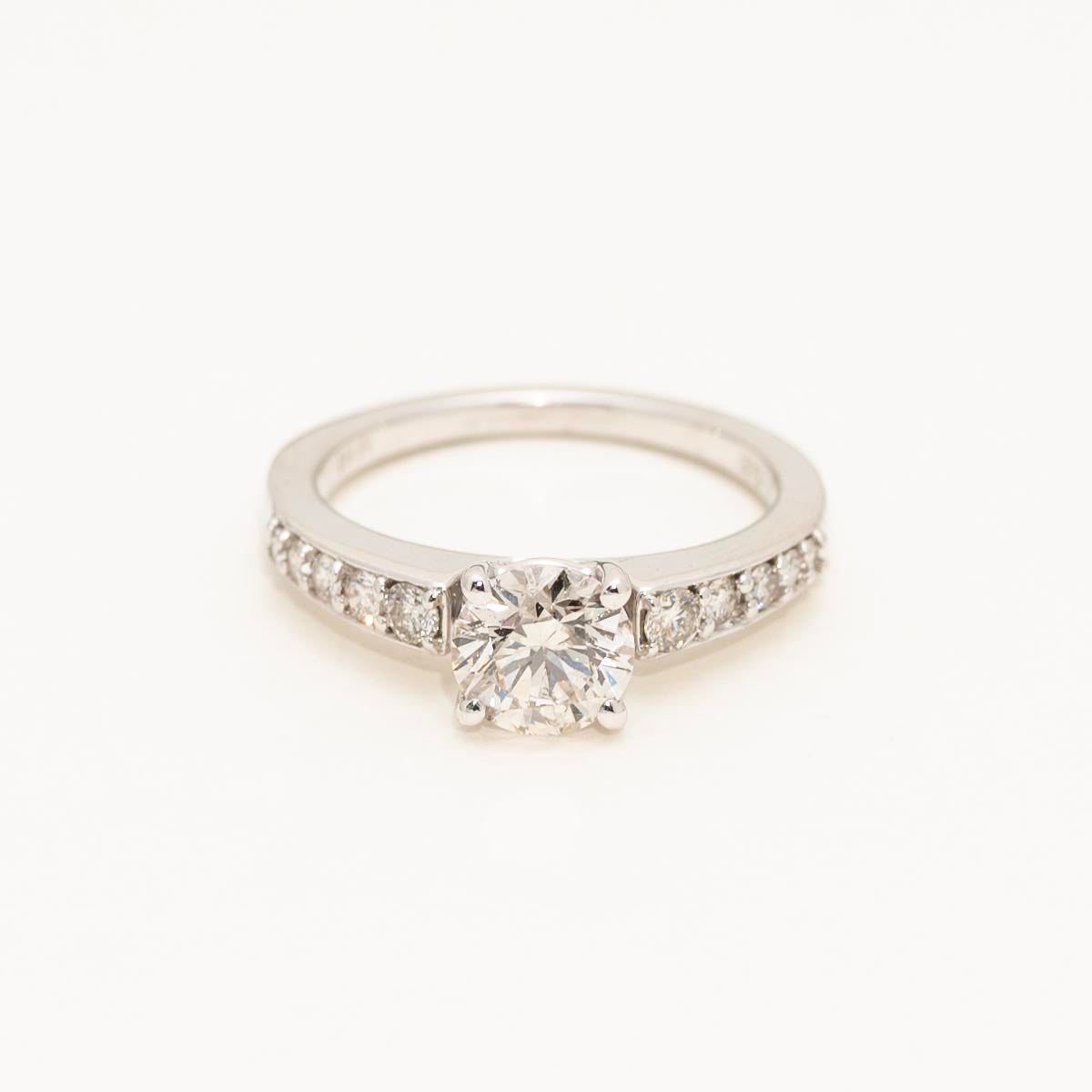 Diamond Engagement Ring in 14kt White Gold (1 3/8ct tw)