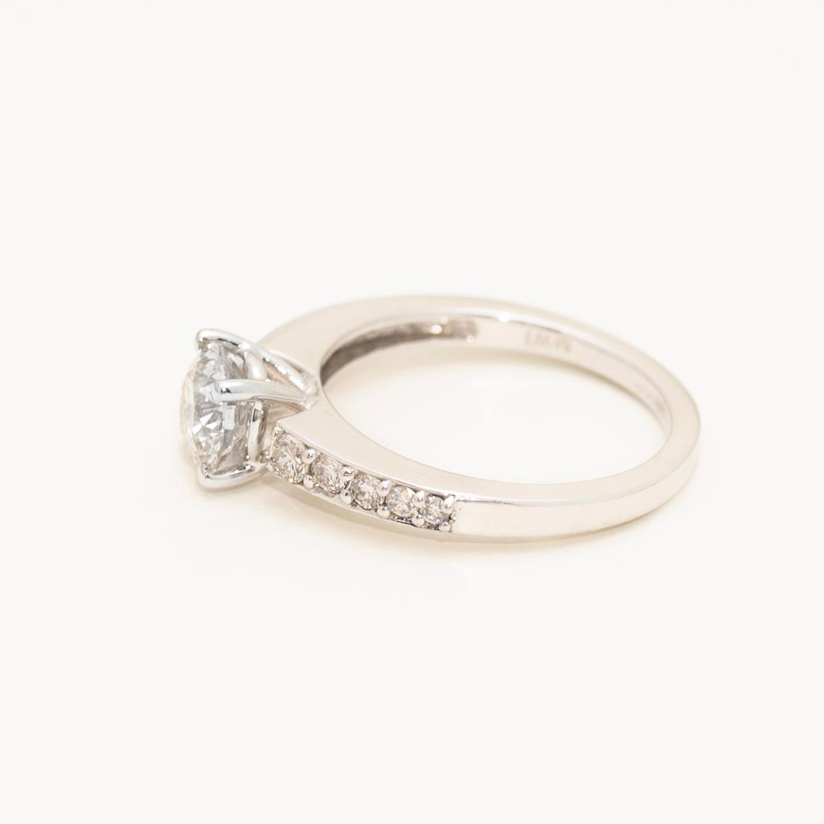 Diamond Engagement Ring in 14kt White Gold (1 3/8ct tw)