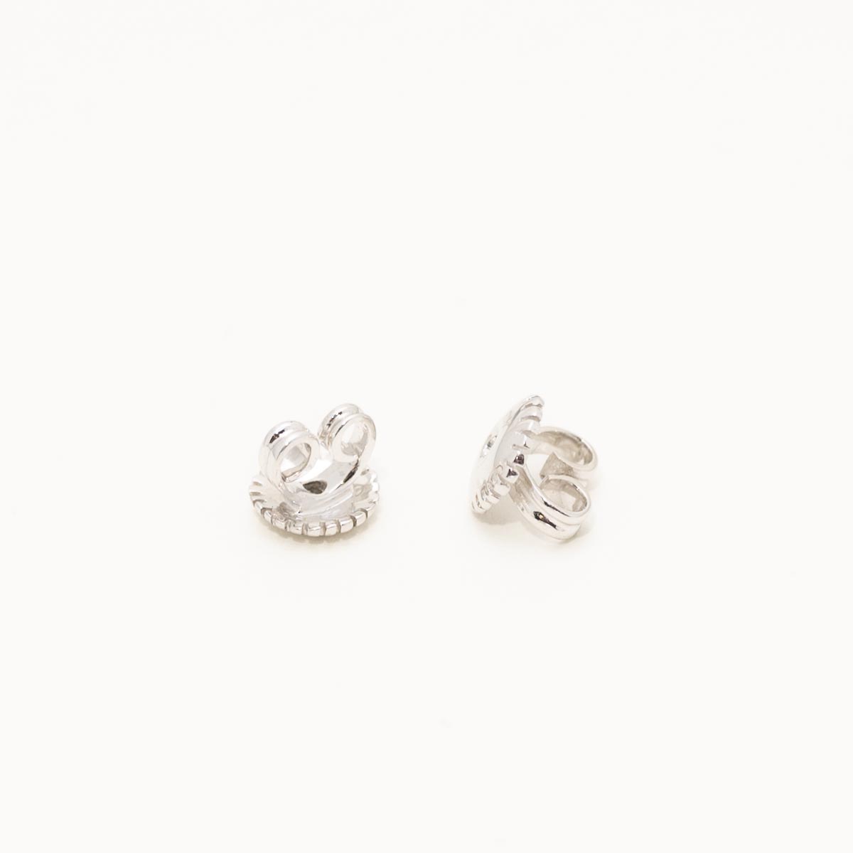Tanzanite Earrings in 14kt White Gold with Diamonds (1/7ct tw)