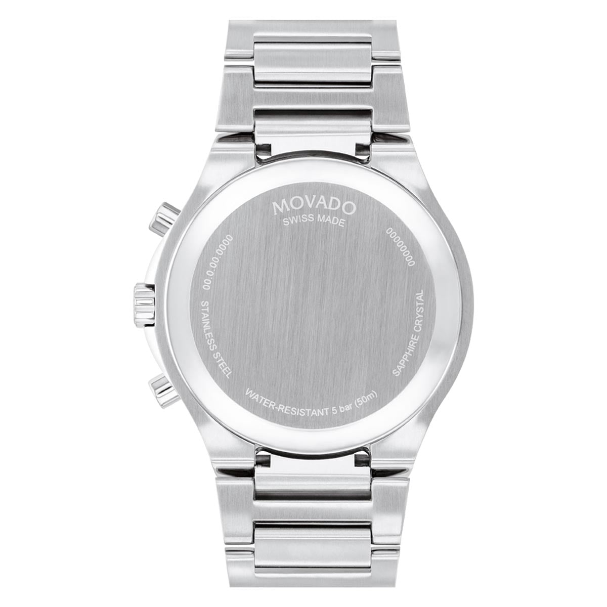 Movado SE Mens Chronograph Watch with Grey Dial and Stainless Steel and Gold Toned Bracelet (Swiss quartz movement)
