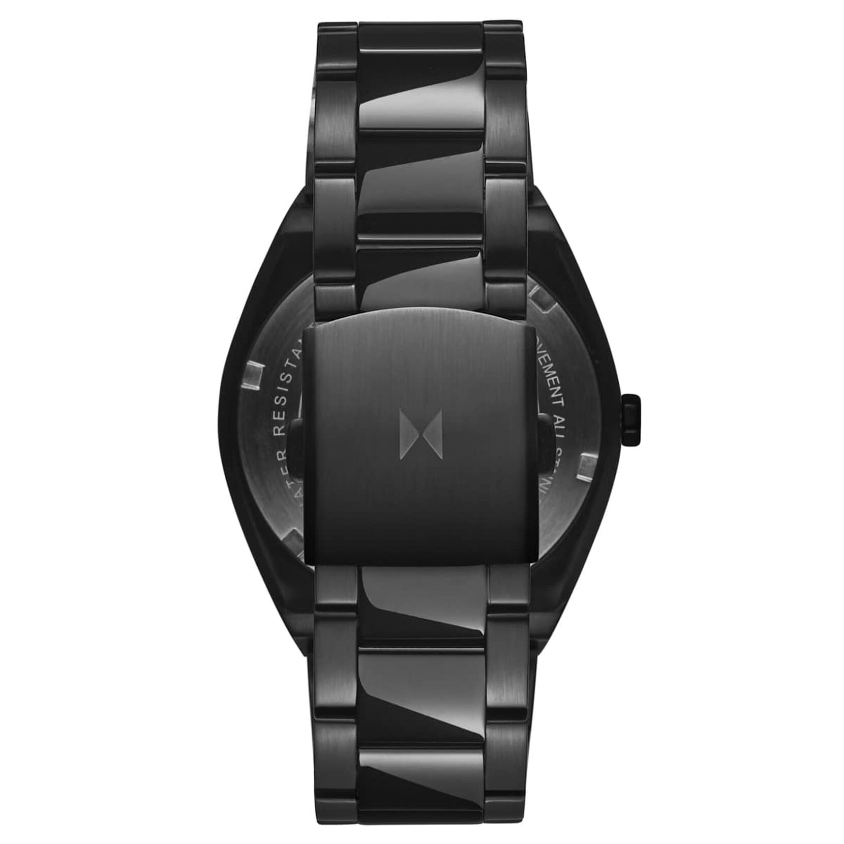 MVMT Odyssey II Mens Watch with Black Dial and Black Ion Plated Stainless Steel Bracelet (quartz movement)