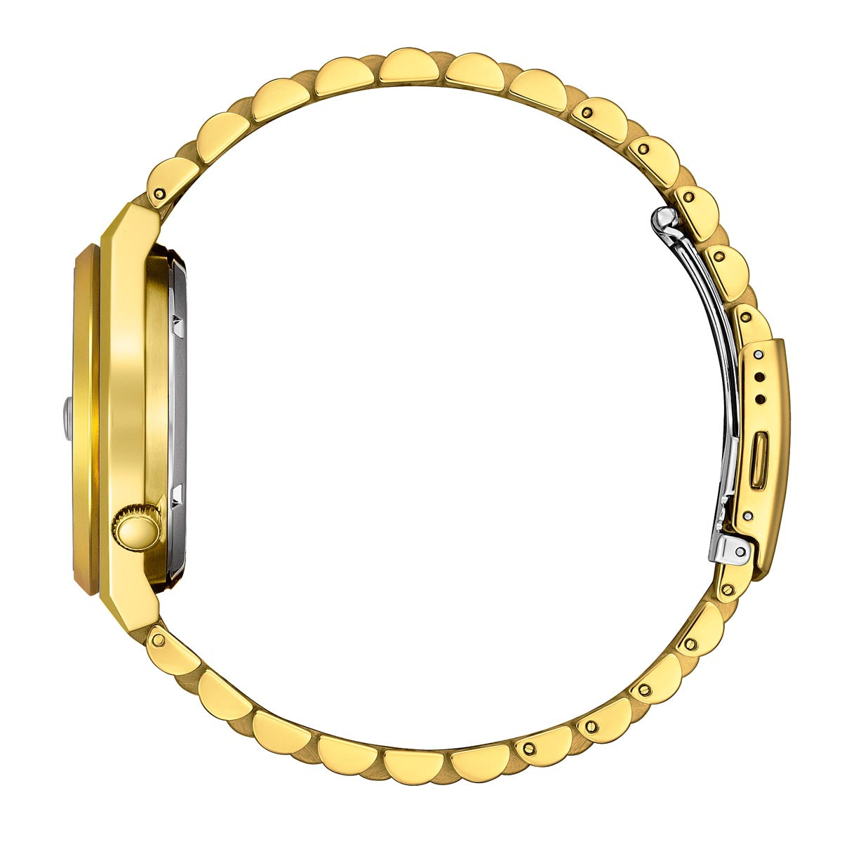 Citizen Tsuyosa Watch with Green Dial and Gold Toned Stainless Steel Bracelet (automatic movement)