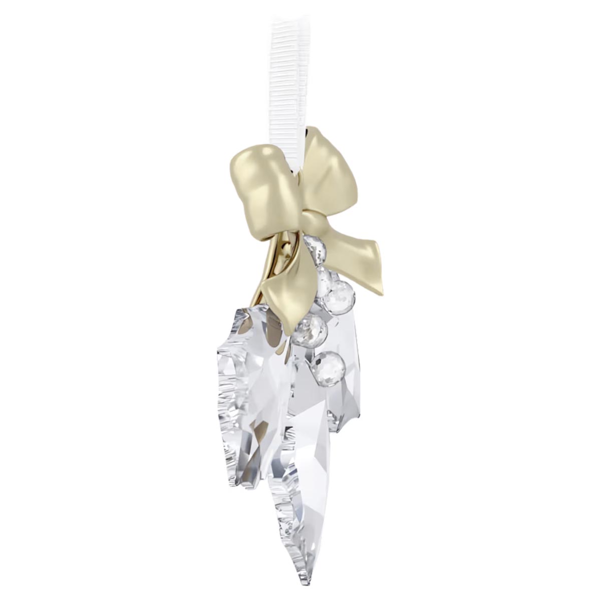 Crystal Holiday Magic Holly Leaves Ornament - Thumbnail 4