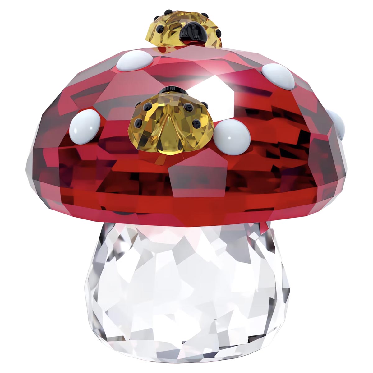 Swarovski Crystal Idyllia Mushroom and Ladybugs