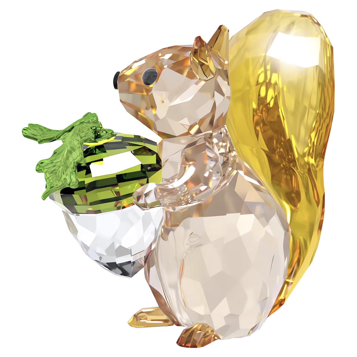 Swarovski Crystal Idyllia Squirrel and Acorn