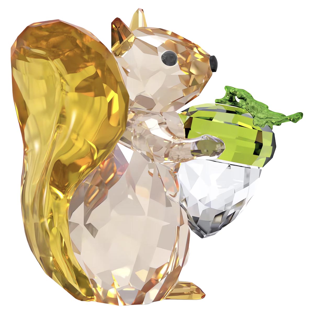 Swarovski Crystal Idyllia Squirrel and Acorn