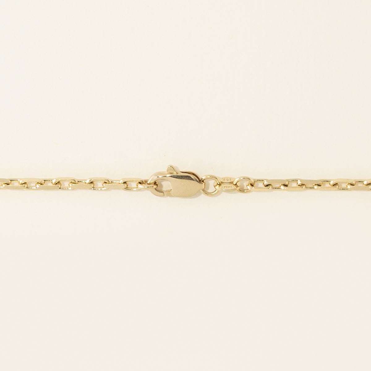 Fancy Link Chain in 14k Yellow Gold 
(18 inches and 1.9mm wide)