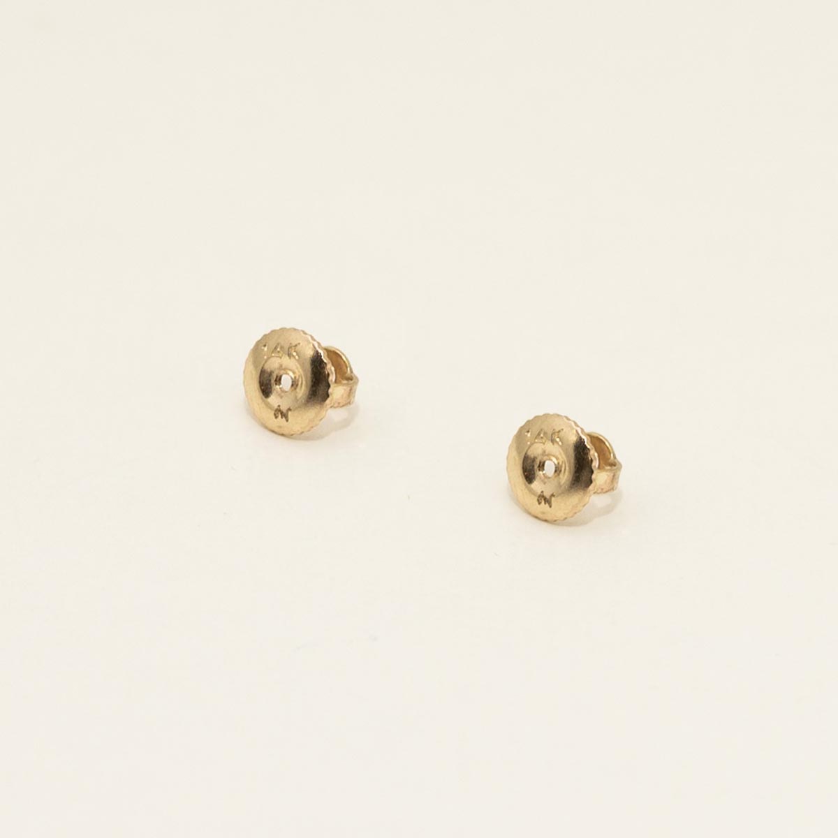 Diamond Oval Stud Earrings in 14kt Yellow Gold (1/5ct tw)