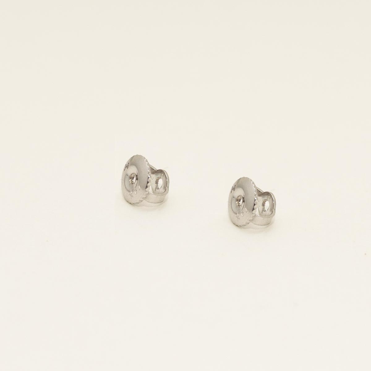 Diamond Cushion Stud Earrings in 14kt White Gold (1/5ct tw)