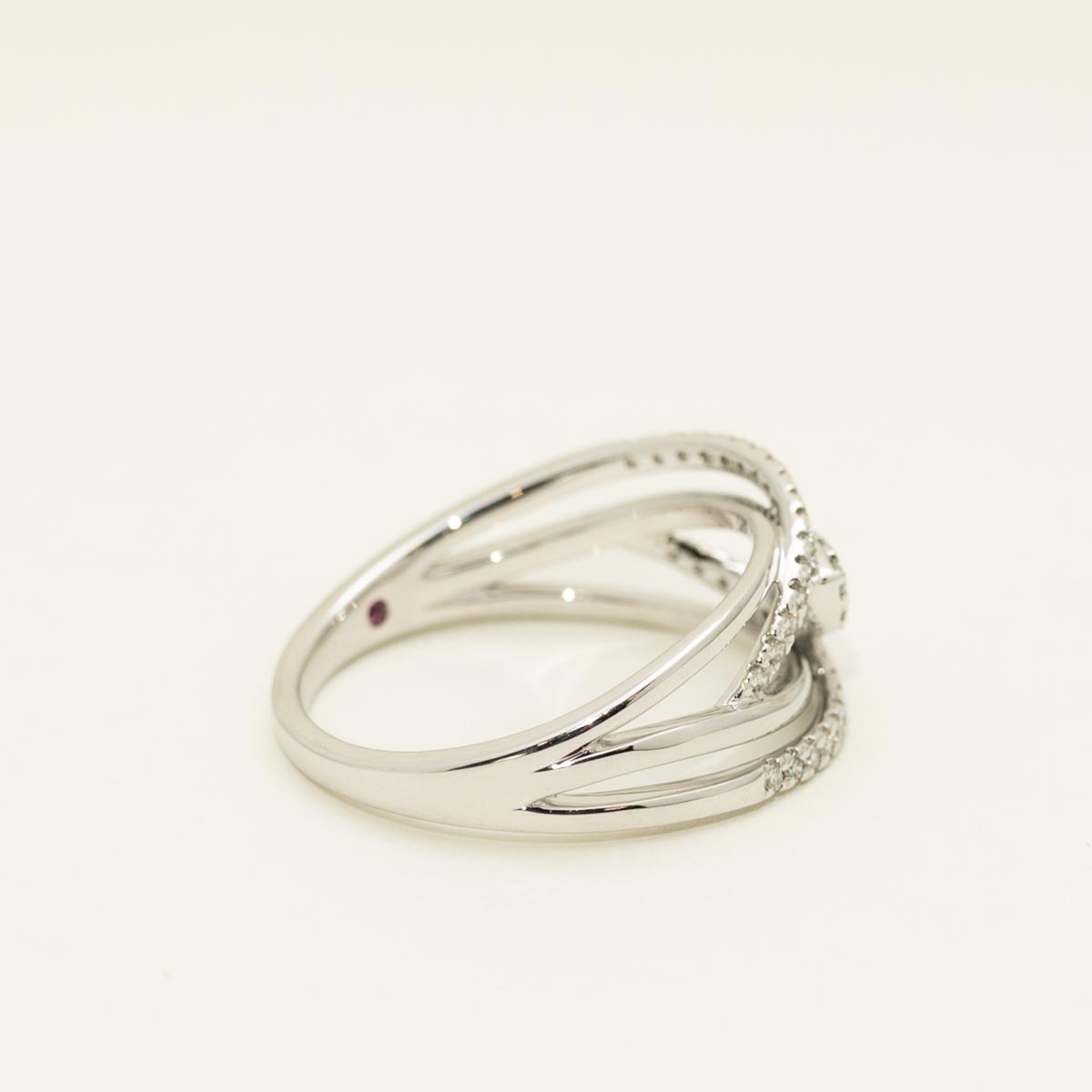 Diamond Fashion Ring in 18kt White Gold (1/4ct tw)