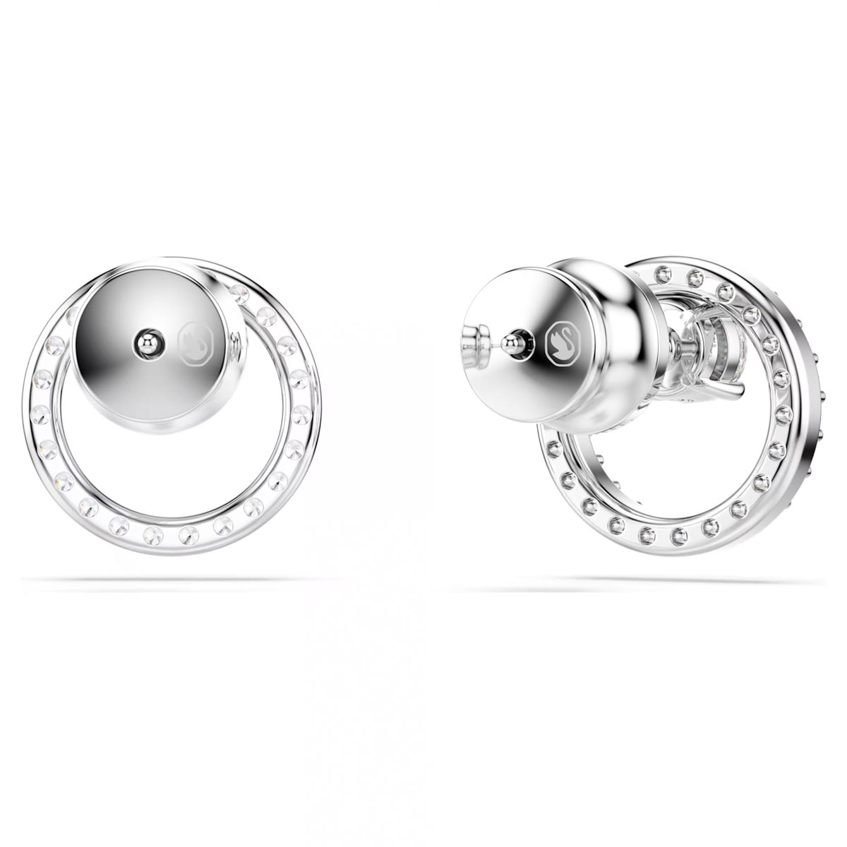 Swarovski Crystal Constella Circle Stud Earrings