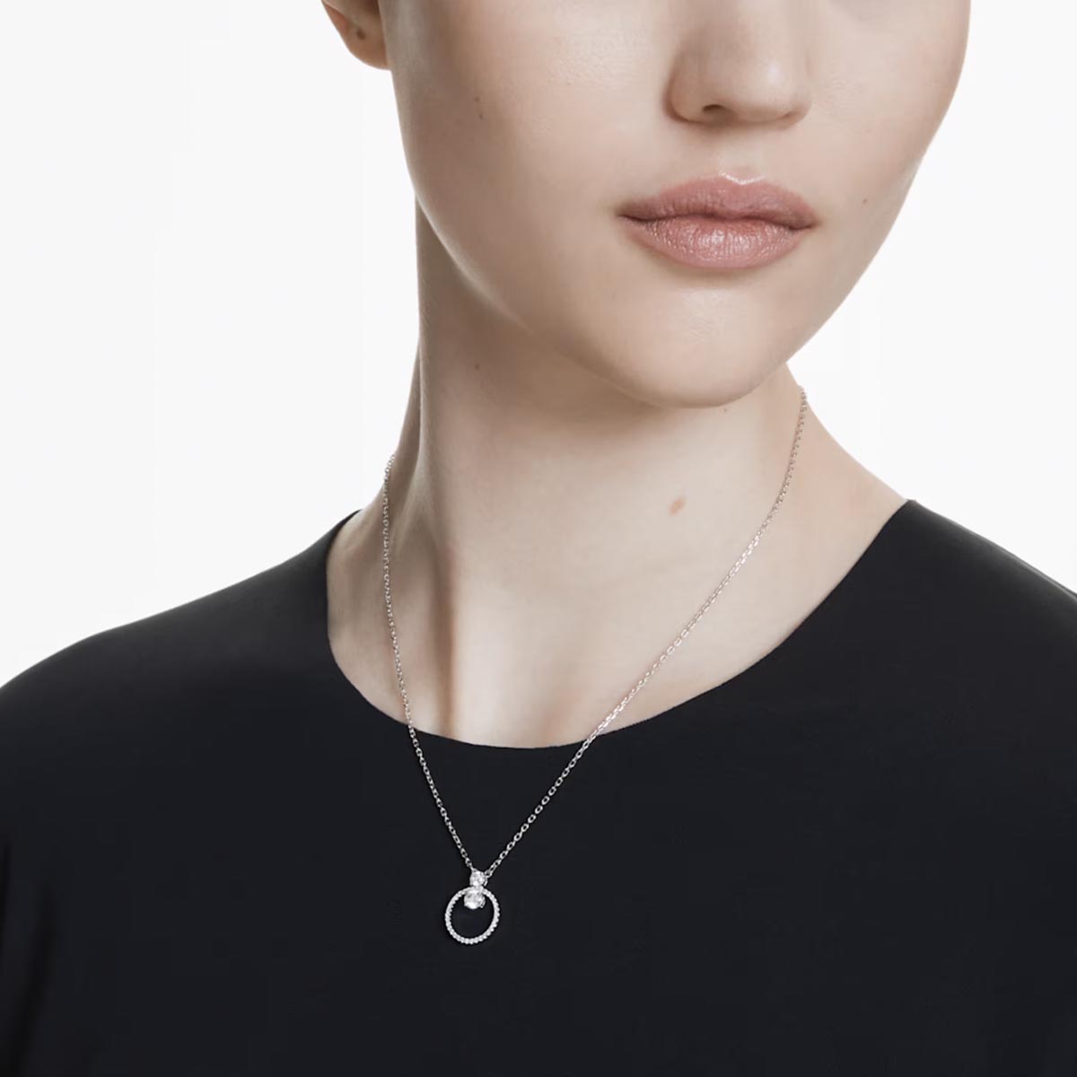 Swarovski Constella Crystal Circle Necklace