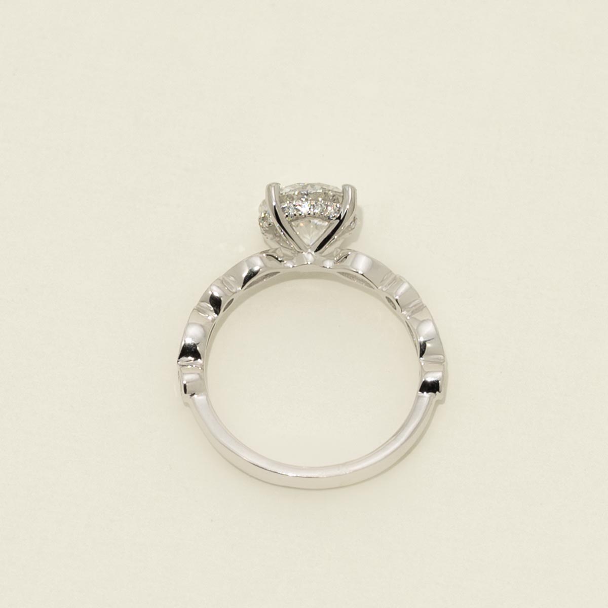Lab Grown Diamond Engagement Ring in 14kt White Gold (2 5/8ct tw)