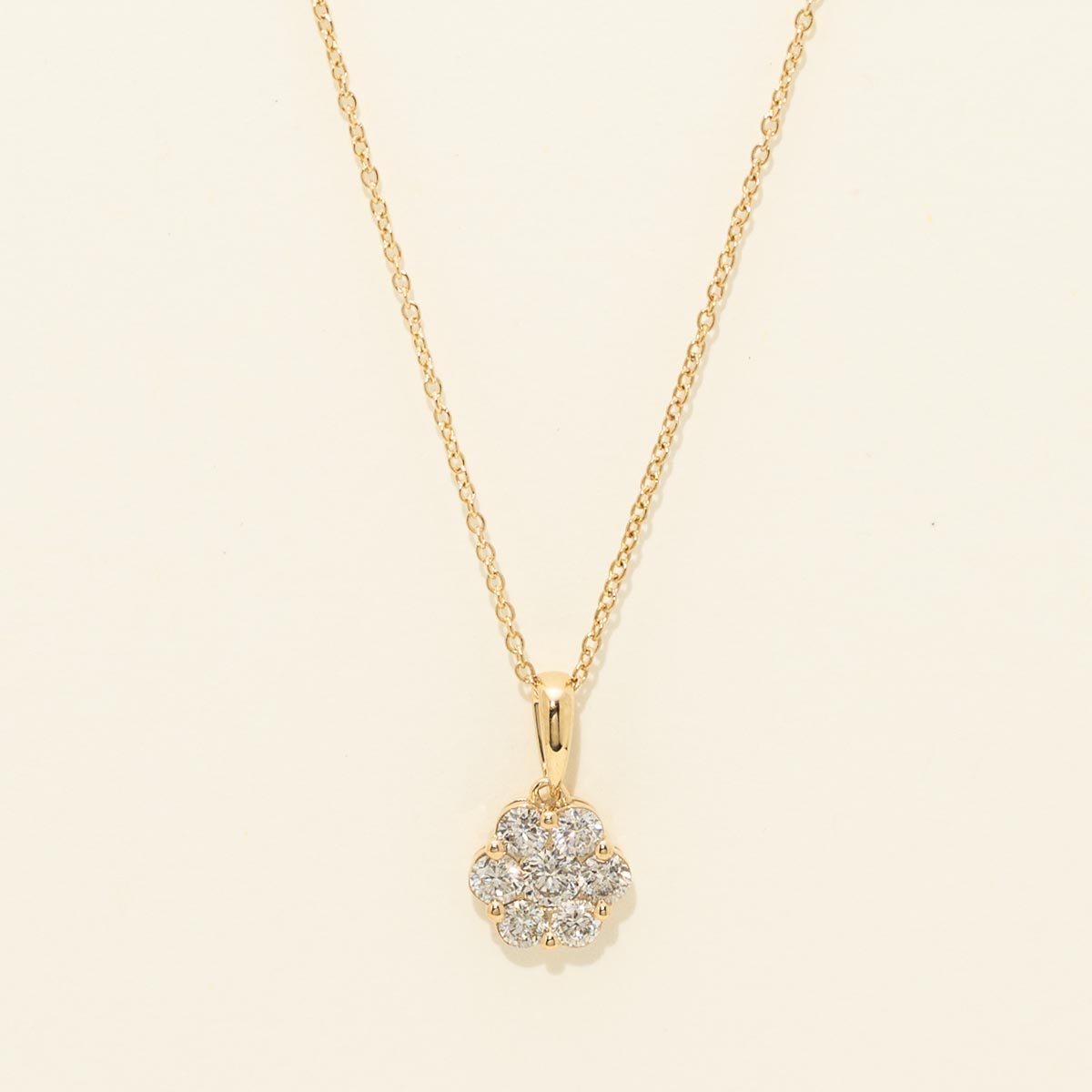 Diamond Fashion Necklace in 10kt Yellow Gold (1/2ct tw)