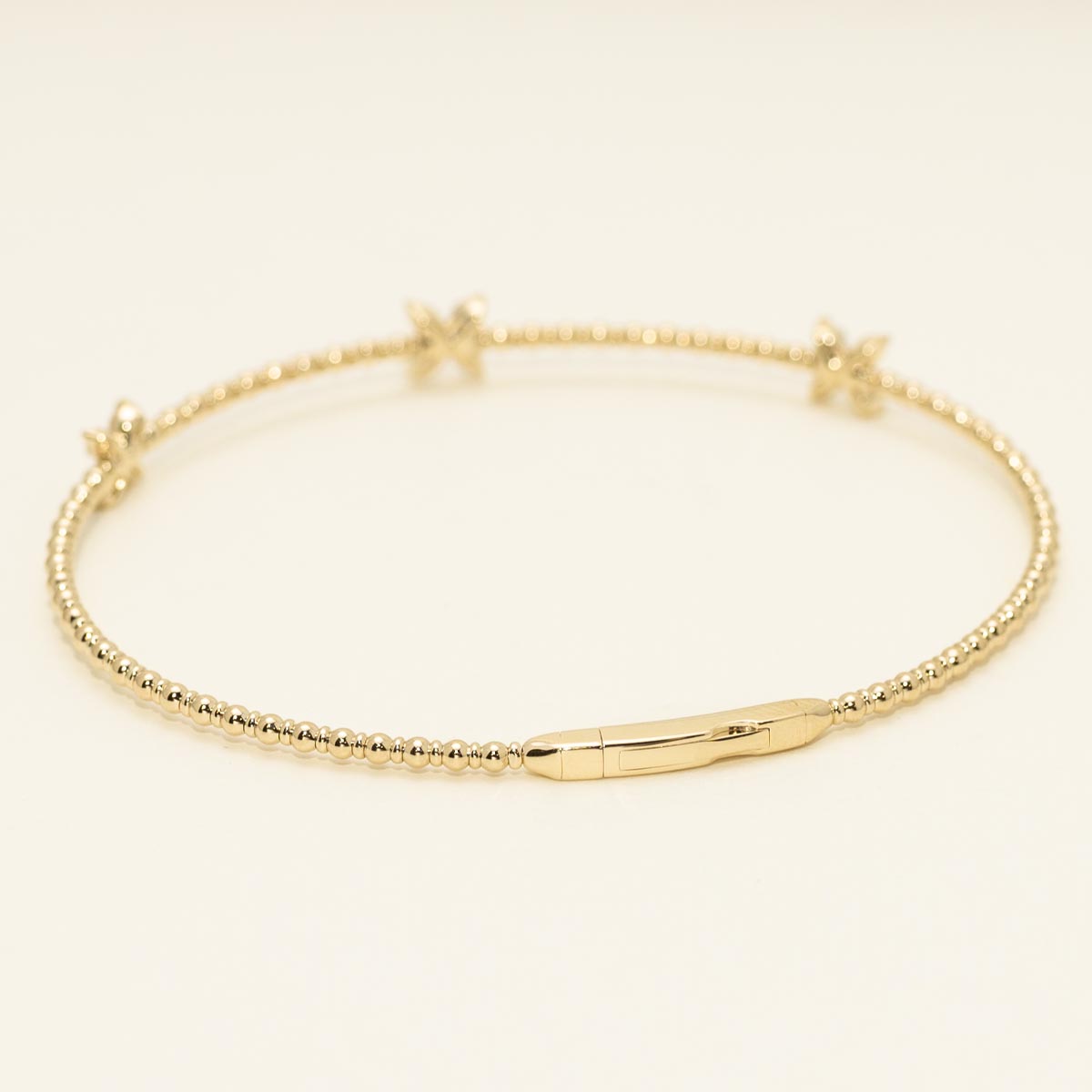 Diamond Flexible Bracelet in 14kt Yellow Gold (1/3ct tw)