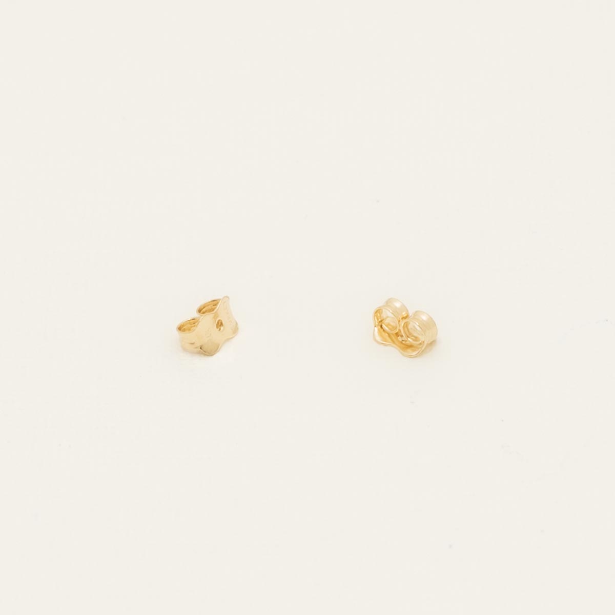 Graduated Puff Earrings in 14kt Yellow Gold
