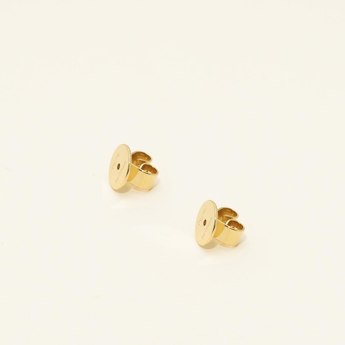 Memoire Diamond Vine Twist Hoops in 18kt Yellow Gold (1/5ct tw)