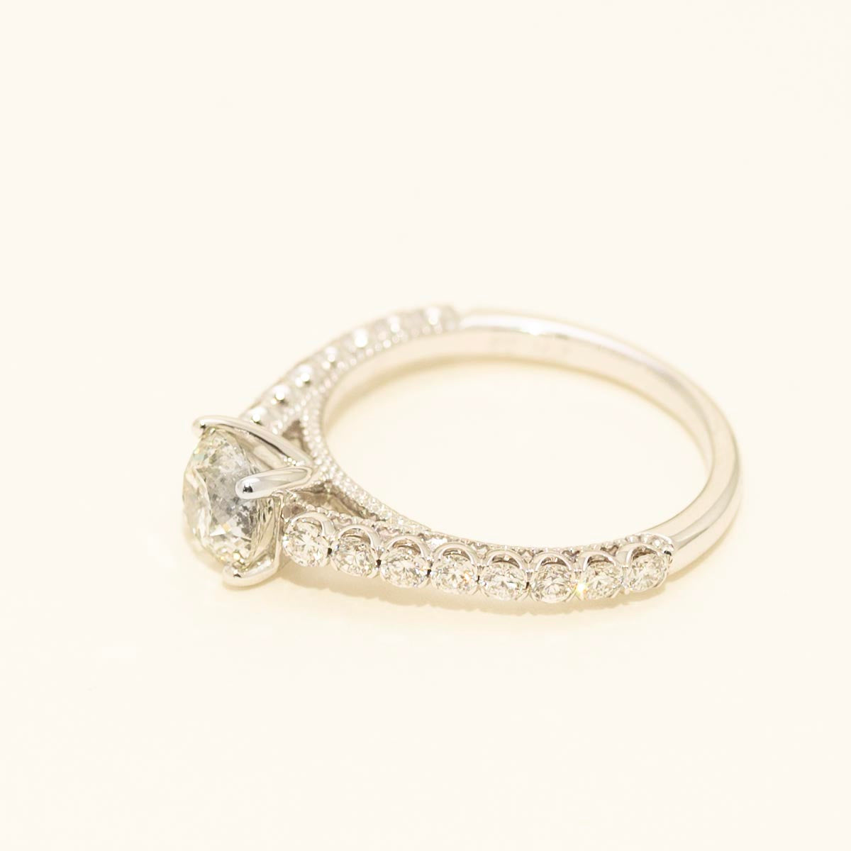 Diamond Engagement Ring in 14kt White Gold (1 5/8ct tw)