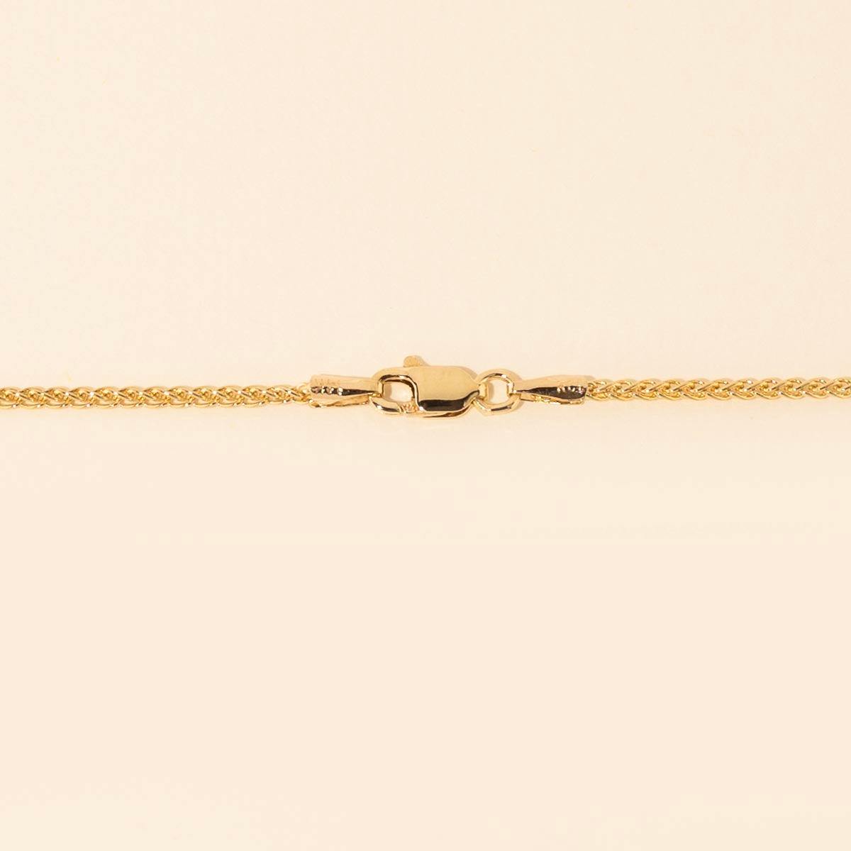 Estate Wheat Chain in 14kt Yellow (18 inches and 1.3mm wide)