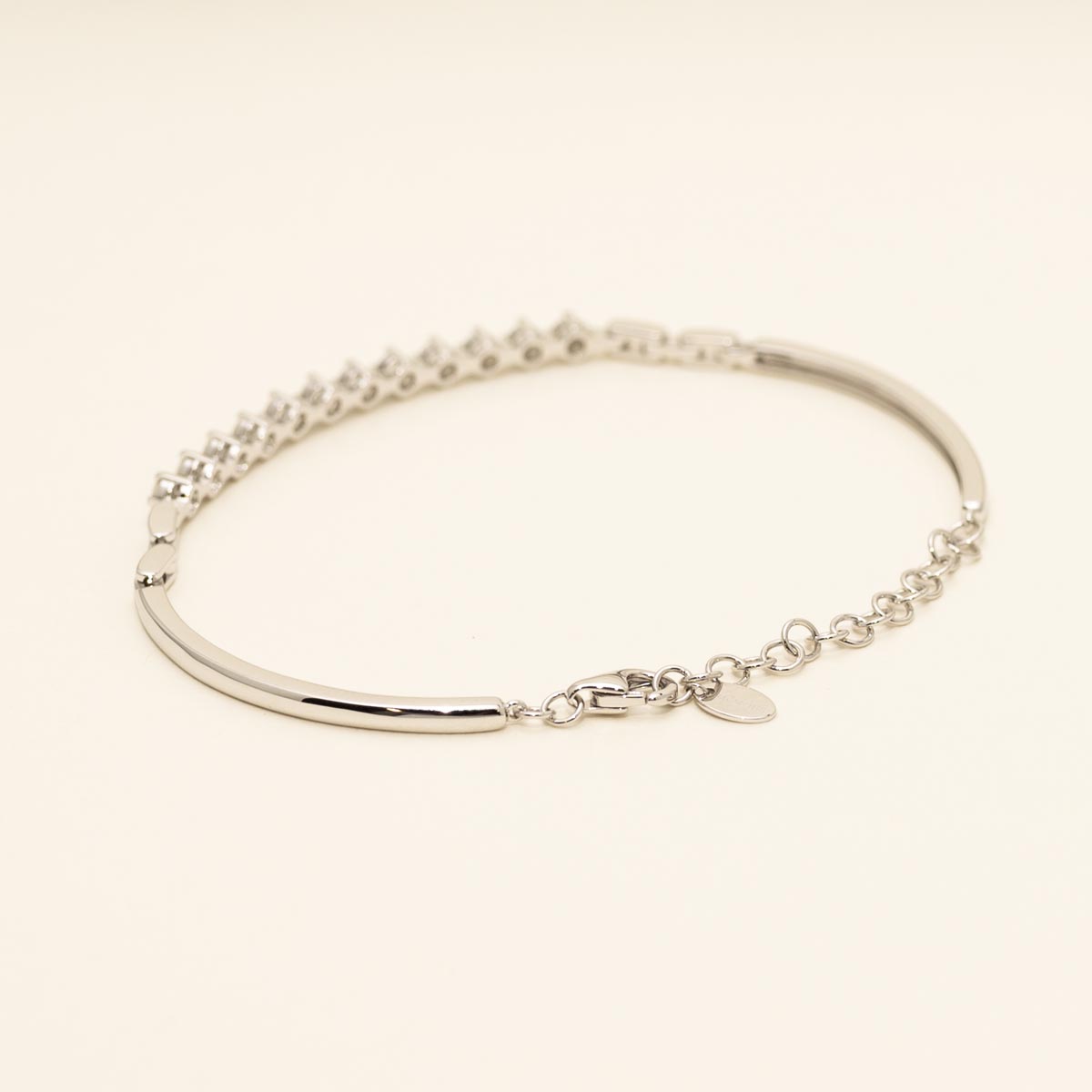 Memoire Essentials Diamond Bracelet in 18kt White Gold (1/3ct tw)
