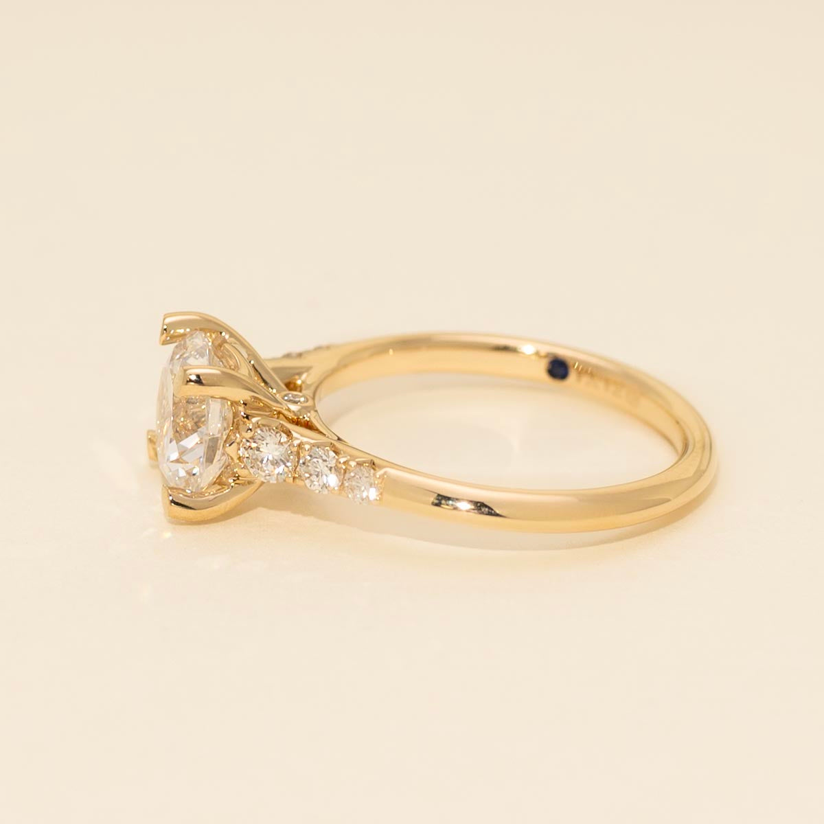 Fana Classic Diamond Engagement Ring Setting in 14kt Yellow Gold (5/8ct tw)