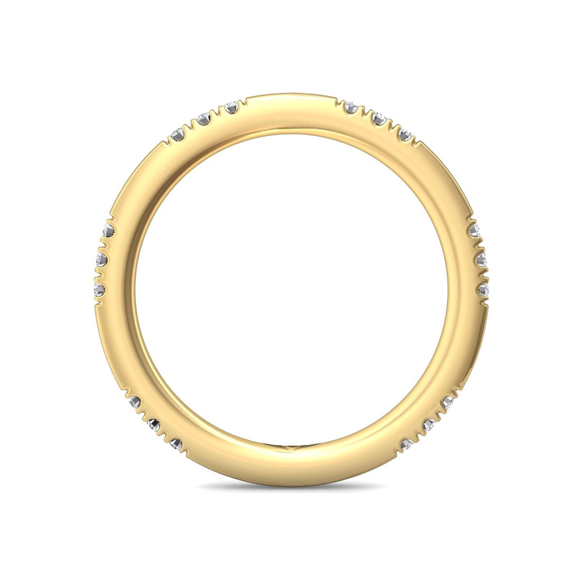 Martin Flyer Diamond Wedding Band in 14kt Yellow Gold (1/20ct tw)