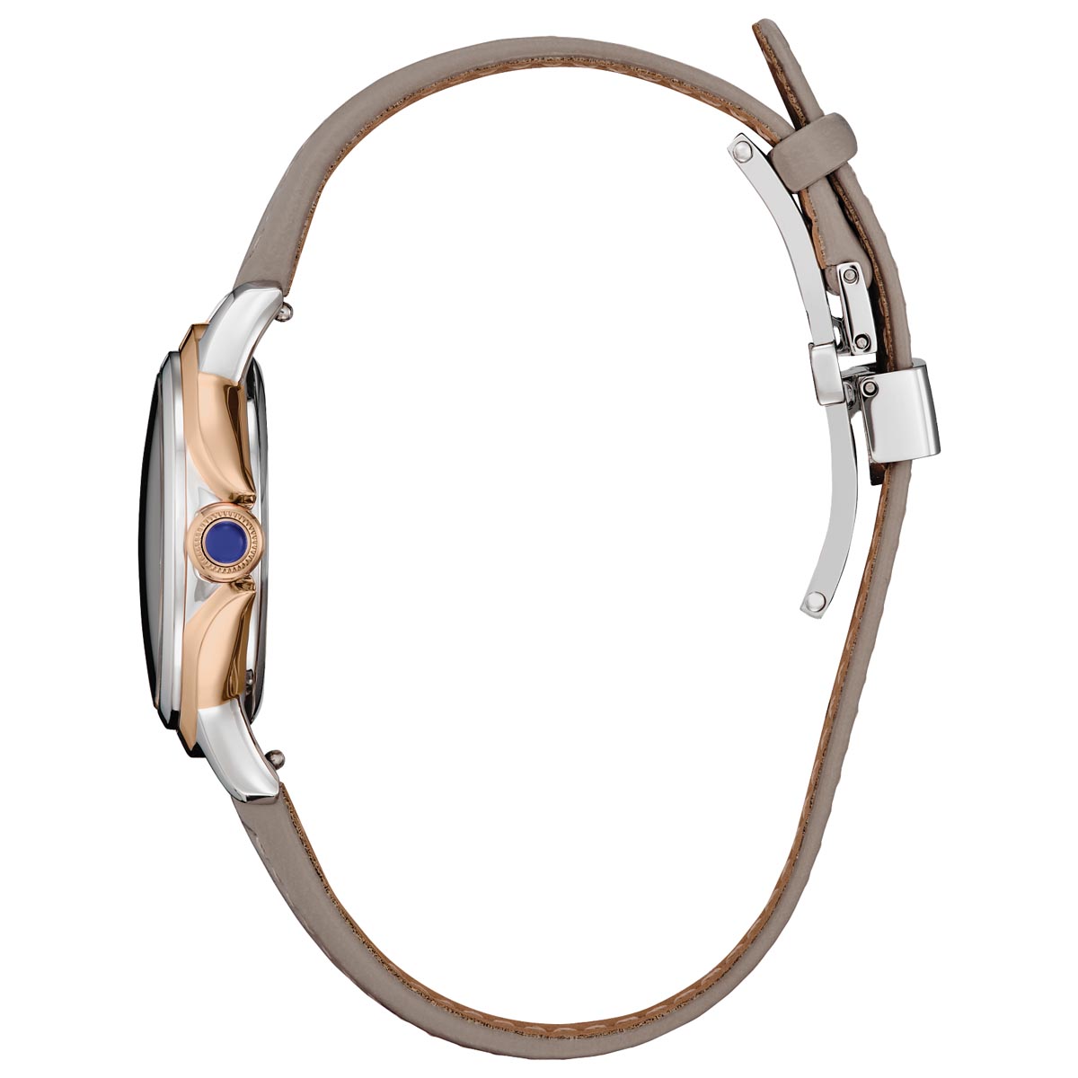Citizen Ceci Womens Watch with Taupe Dial and Taupe Leather Strap (eco-drive movement)