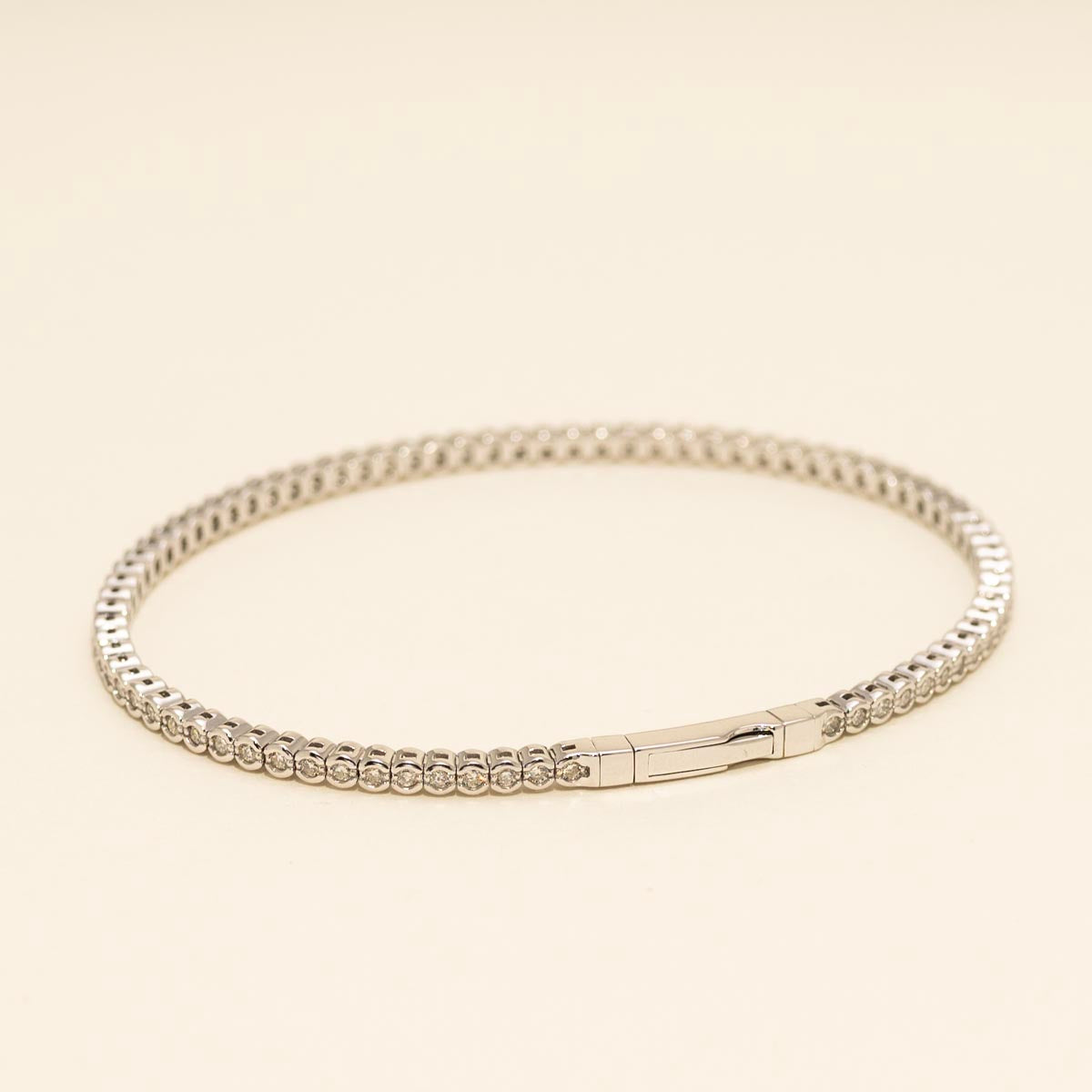 Diamond Flex Bracelet in 14kt White Gold (7/8ct tw)