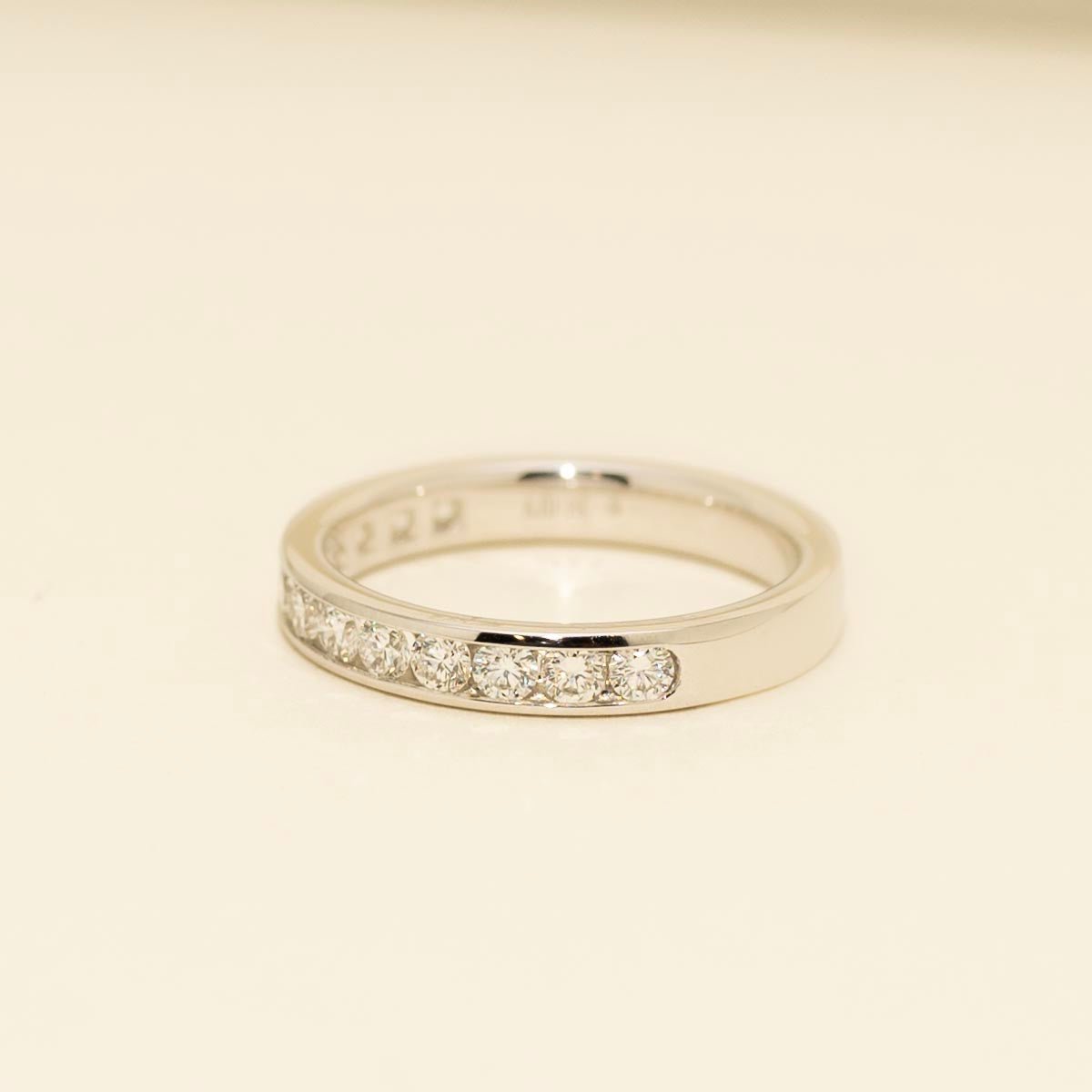 Diamond Channel Band in 14kt White Gold (3/4ct tw)