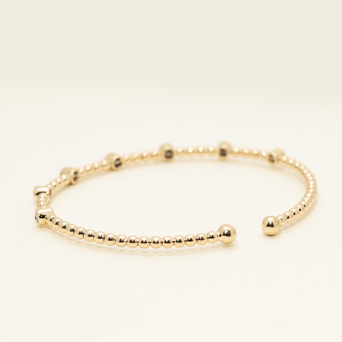 Diamond Flexible Bracelet in 10kt Yellow Gold (1/2ct tw)