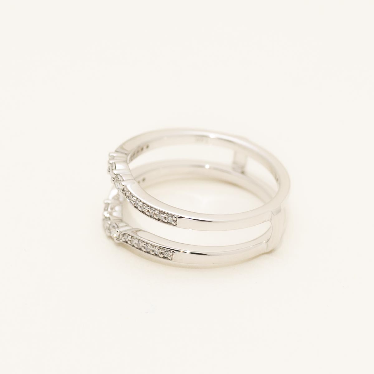 Diamond Wedding Ring Insert in 14kt White Gold (1/4ct tw)