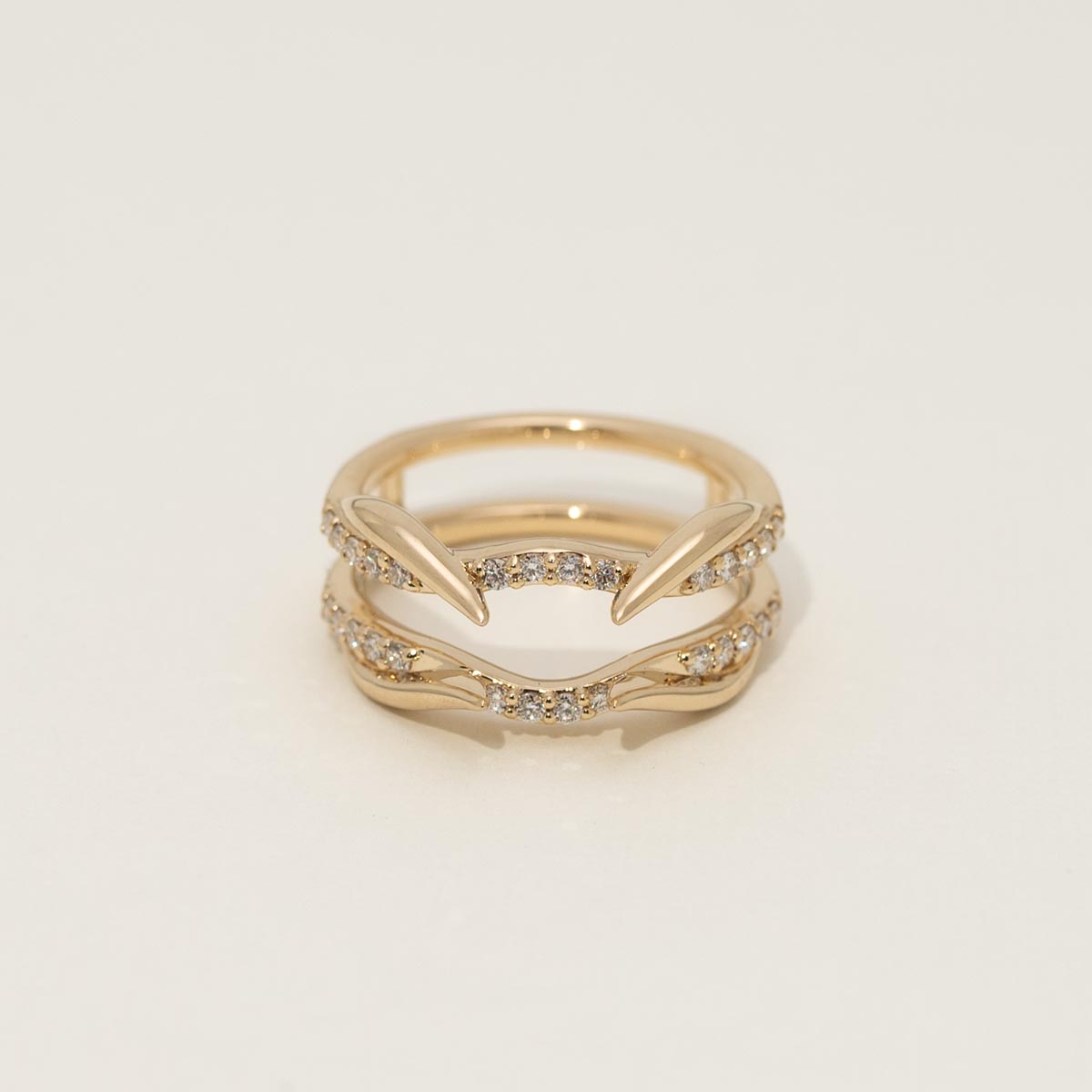 Diamond Engagement Ring Insert in 14kt Yellow Gold (1/3ct tw)