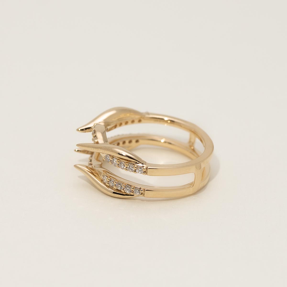 Diamond Engagement Ring Insert in 14kt Yellow Gold (1/3ct tw)