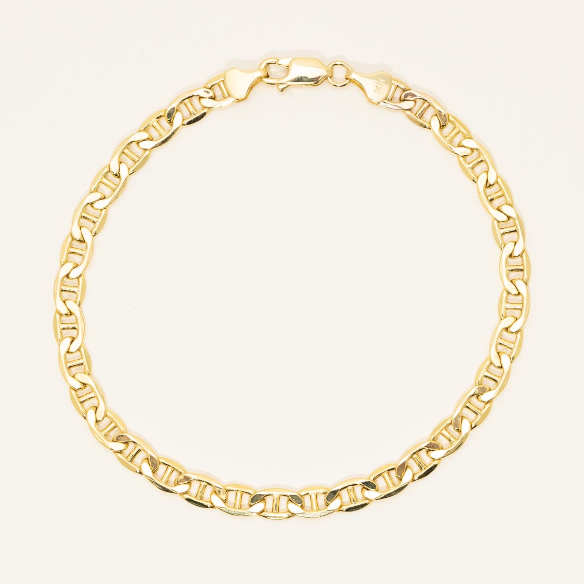 Mariner Chain in 14kt Yellow Gold (8.5 inches and 4.9mm)