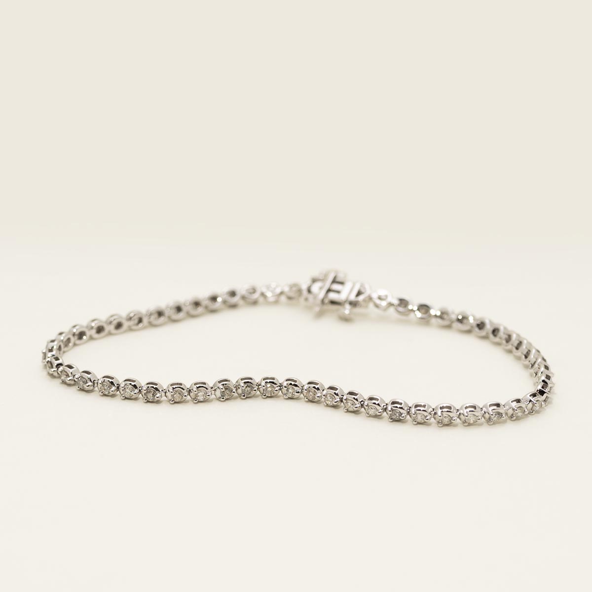 Diamond Tennis Bracelet in 14kt White Gold (1ct tw)