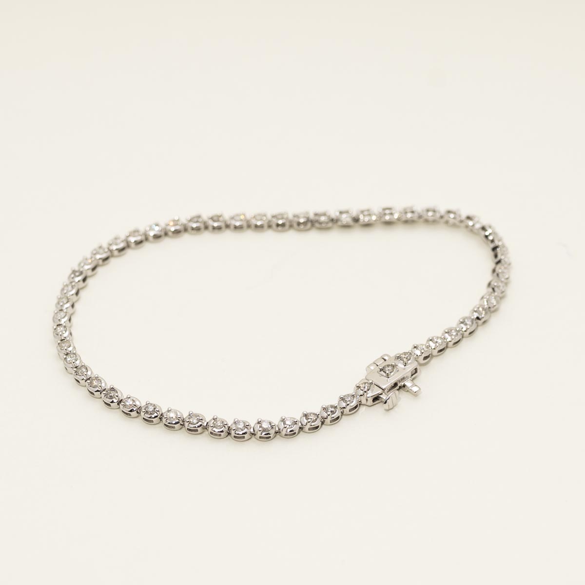 Diamond Tennis Bracelet in 14kt White Gold (1ct tw)