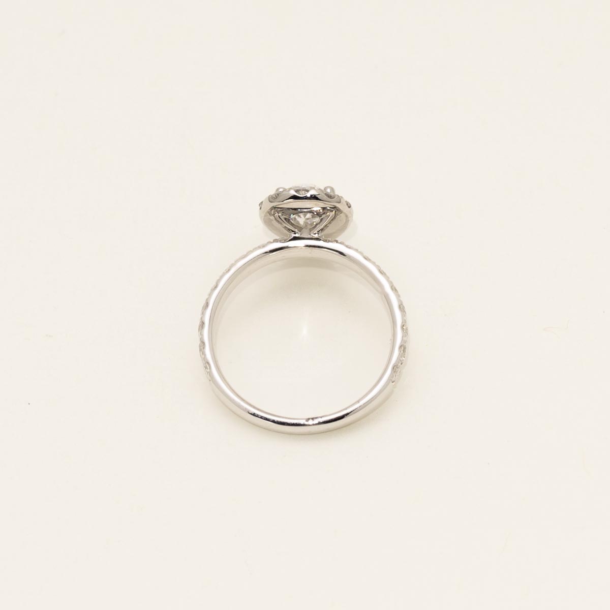Pear Shape Diamond Engagement Ring in 14kt White Gold (1 3/4ct tw)