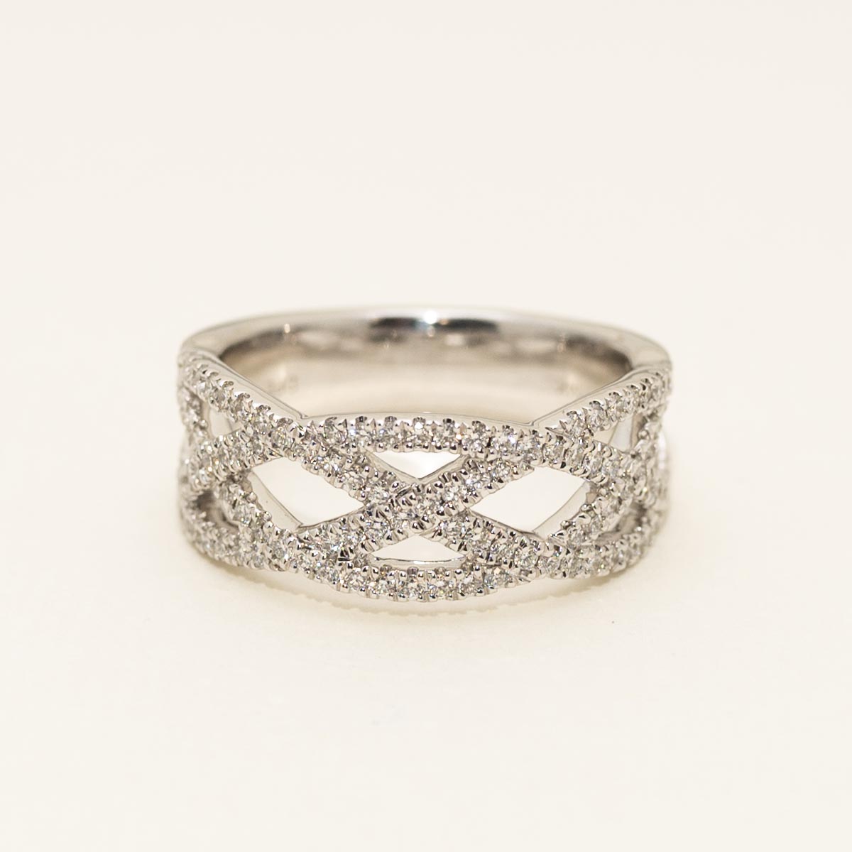 Diamond Fashion Ring in 14kt White Gold (5/8ct tw)