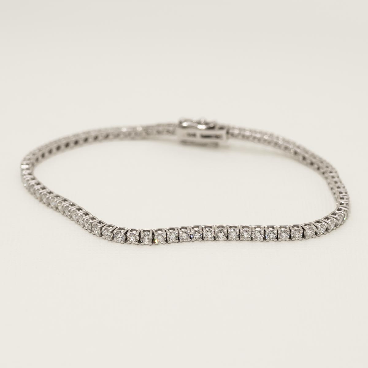 Diamond Tennis Bracelet in 14kt White Gold (3ct tw)