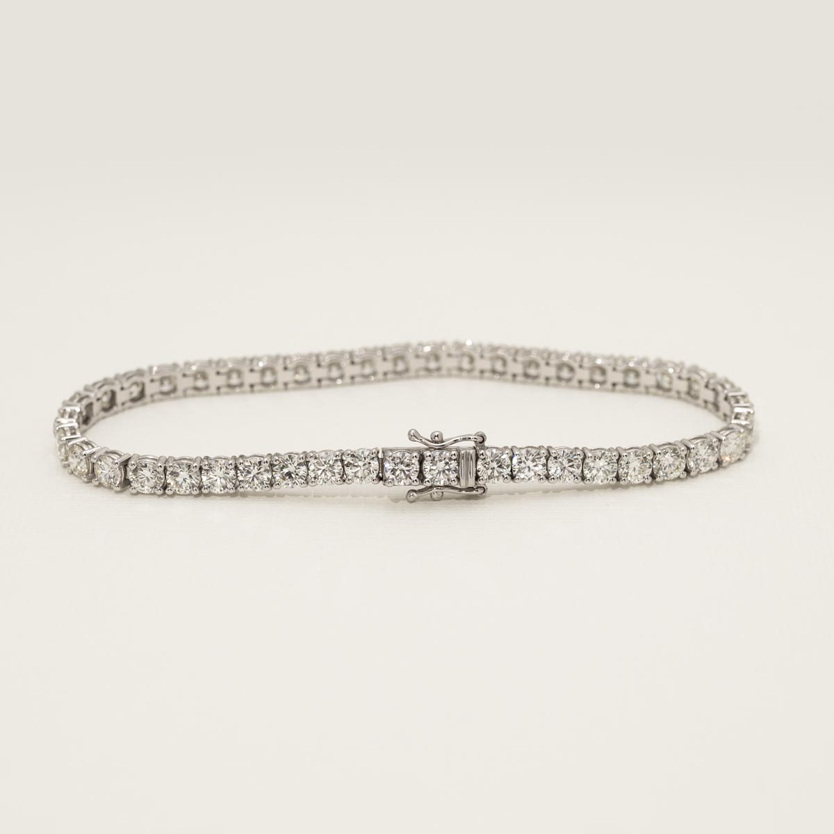Diamond Tennis Bracelet in 14kt White Gold (9ct tw)