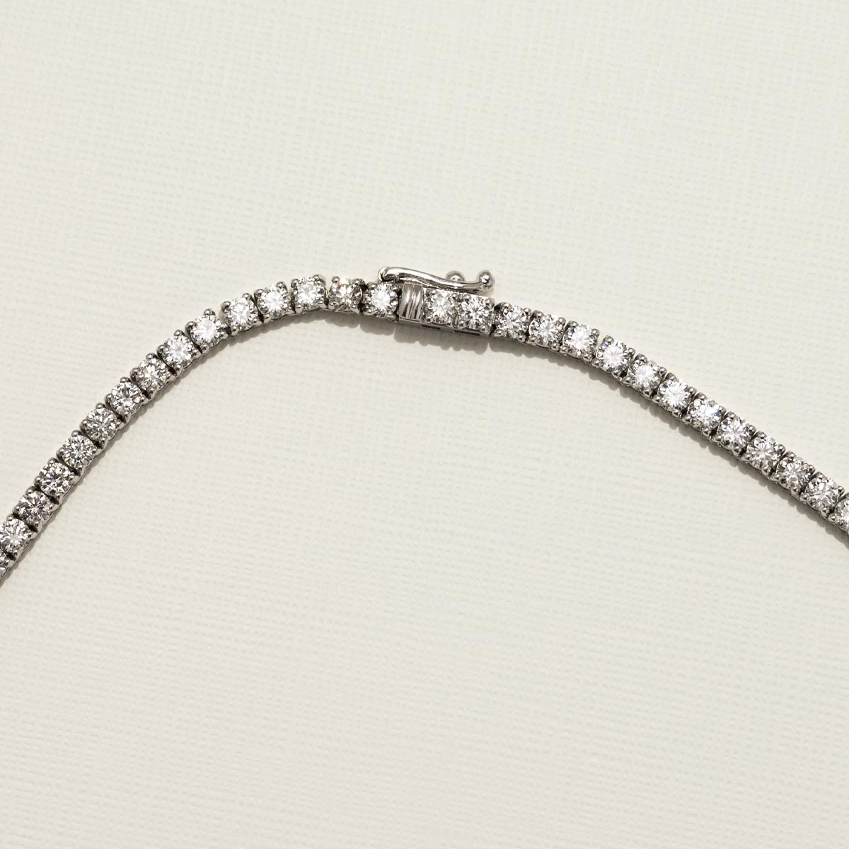 Diamond Tennis Necklace in 14kt White Gold (12 1/4ct tw)