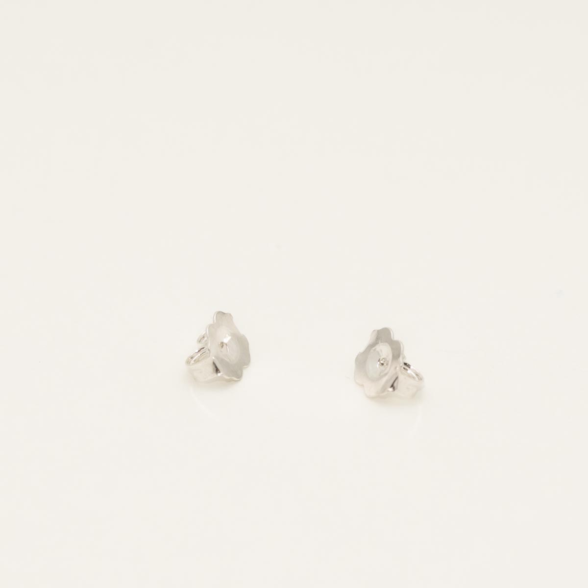 Maine Green Tourmaline Stud Earrings in Sterling Silver