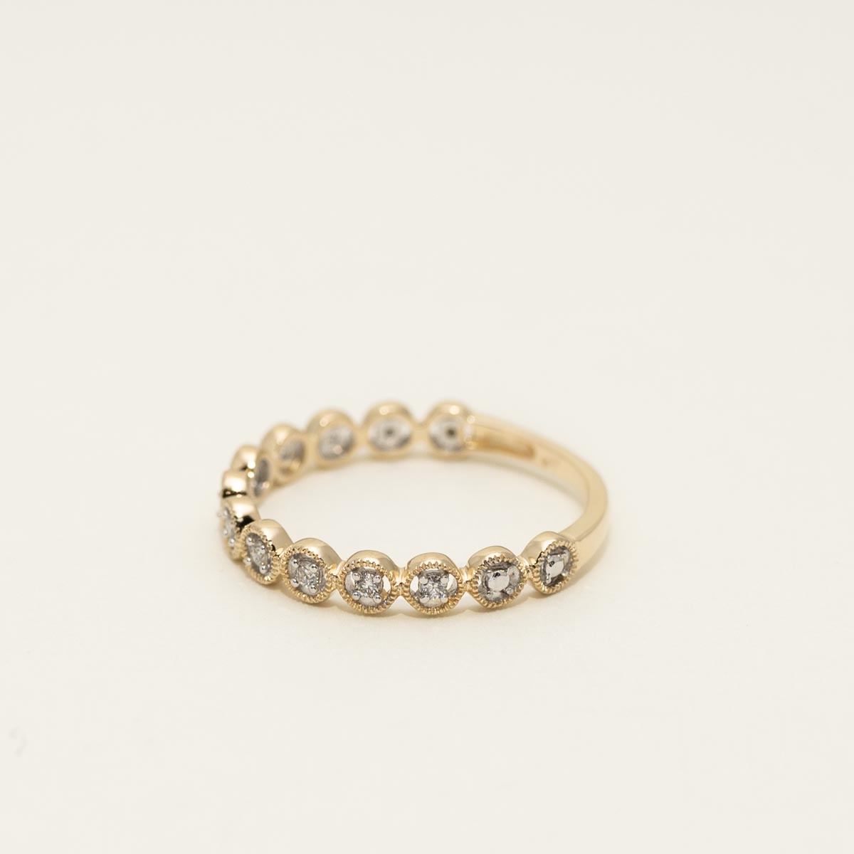 Diamond Stackable Ring in 10kt Yellow Gold (1/10ct tw)