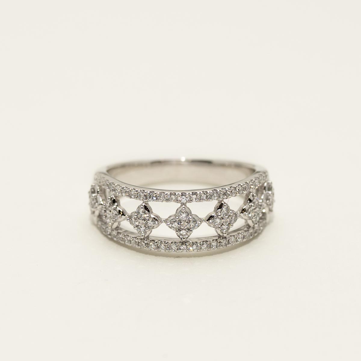 Diamond Fashion Ring in 10kt White Gold (1/2ct tw)