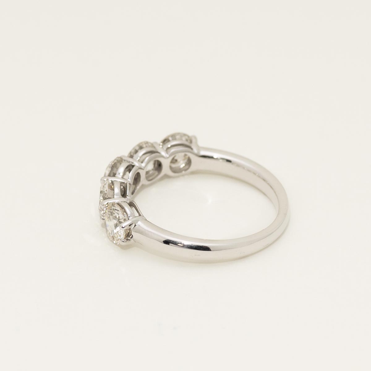 Diamond Five Stone Band in Platinum (2 1/2ct tw)
