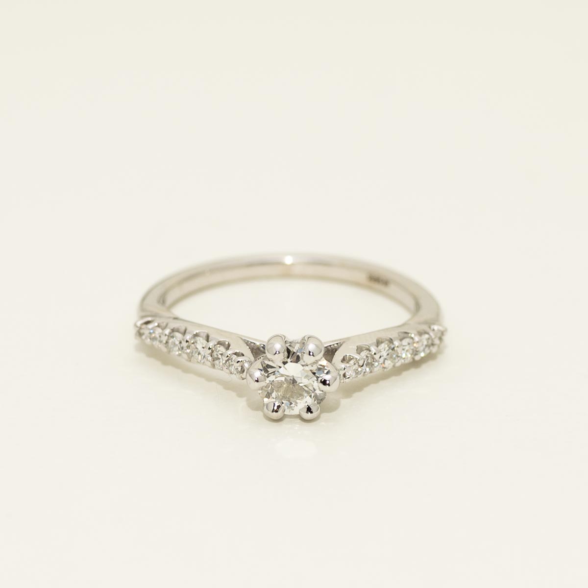 Old European Diamond Engagement Ring in 14kt White Gold (3/4ct tw)